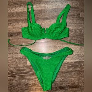 Victoria's Secret Vibrant Green Bikini